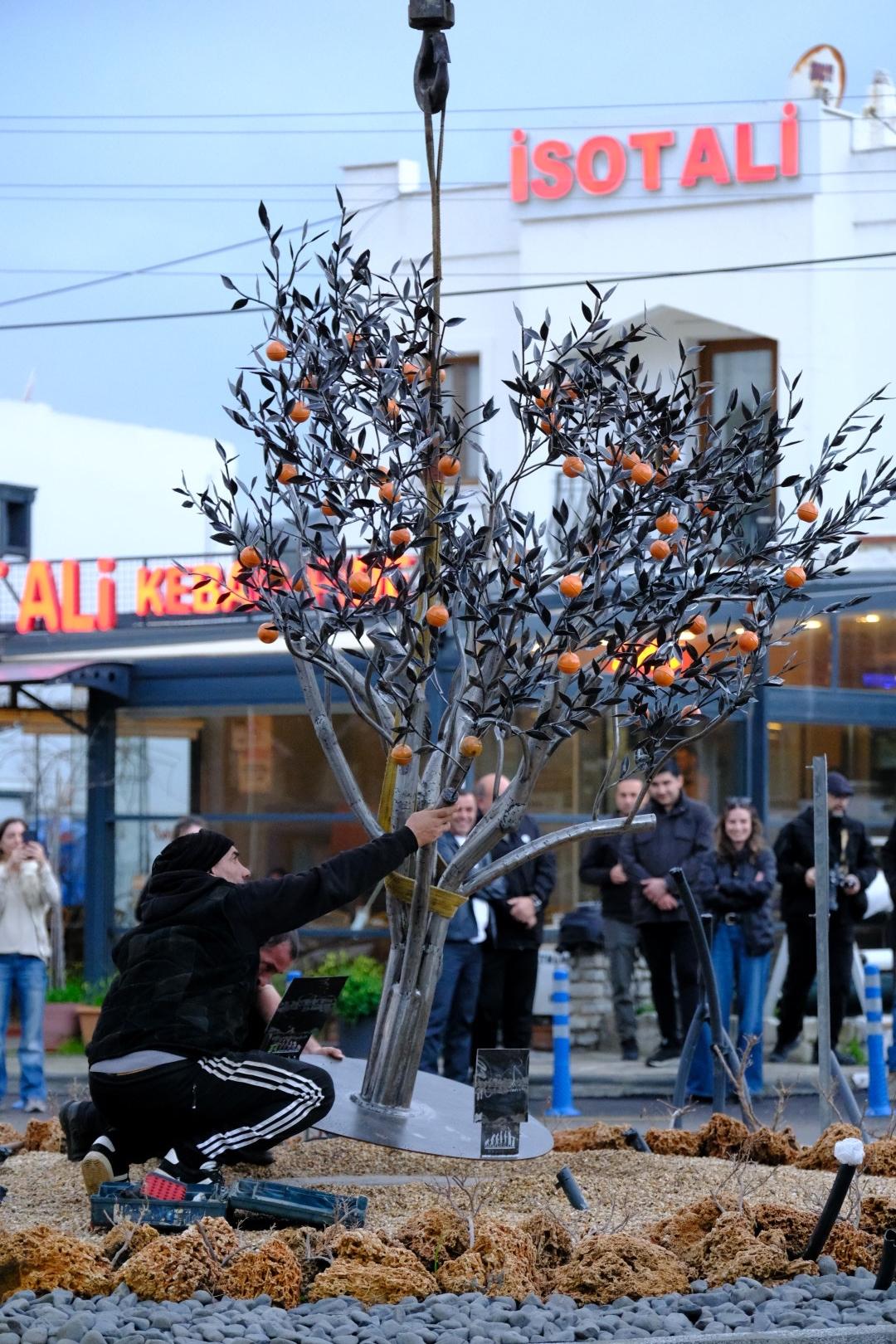 Müskebi’de Kavşak Düzenleme Çalışması Tamamlandı