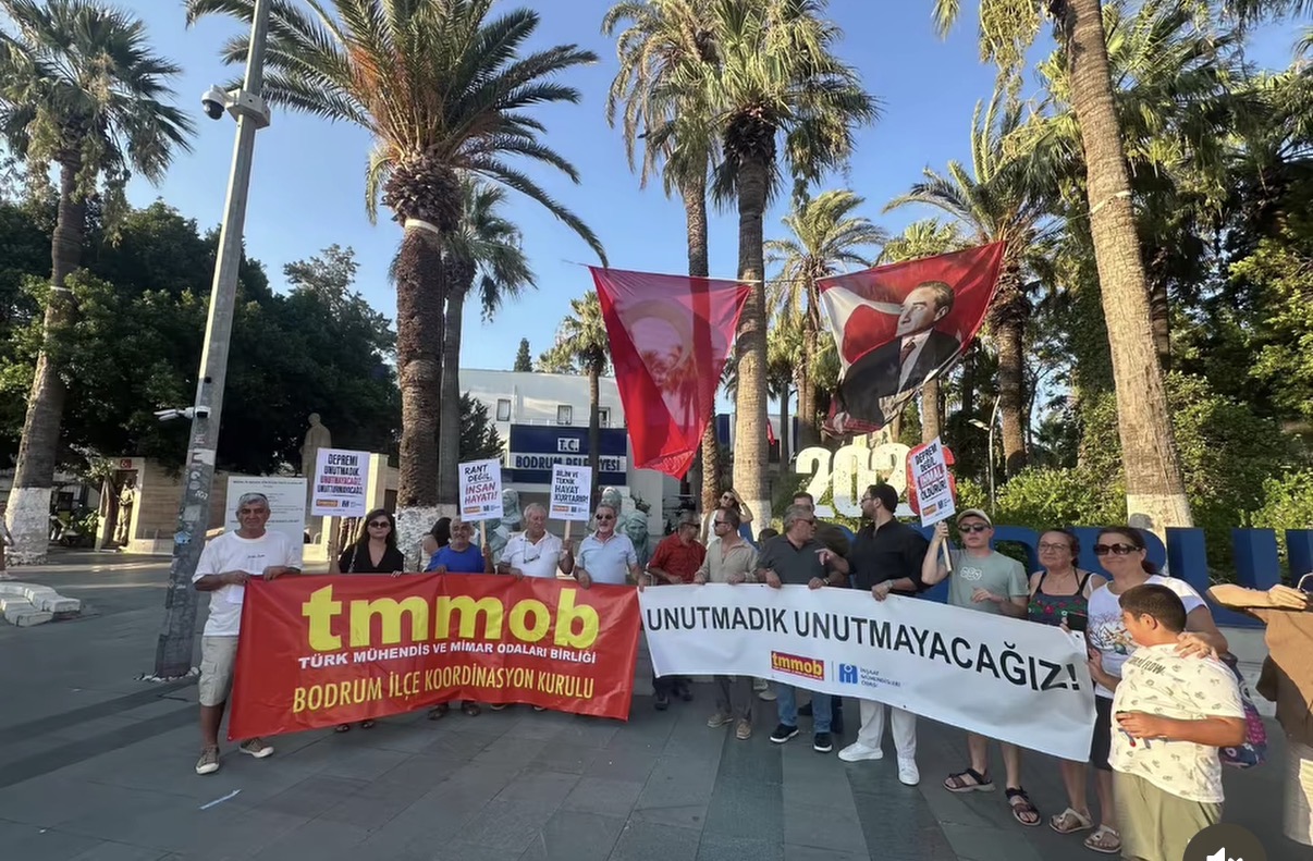 TMMOB Bodrum’dan 17 Ağustos Açıklaması: 