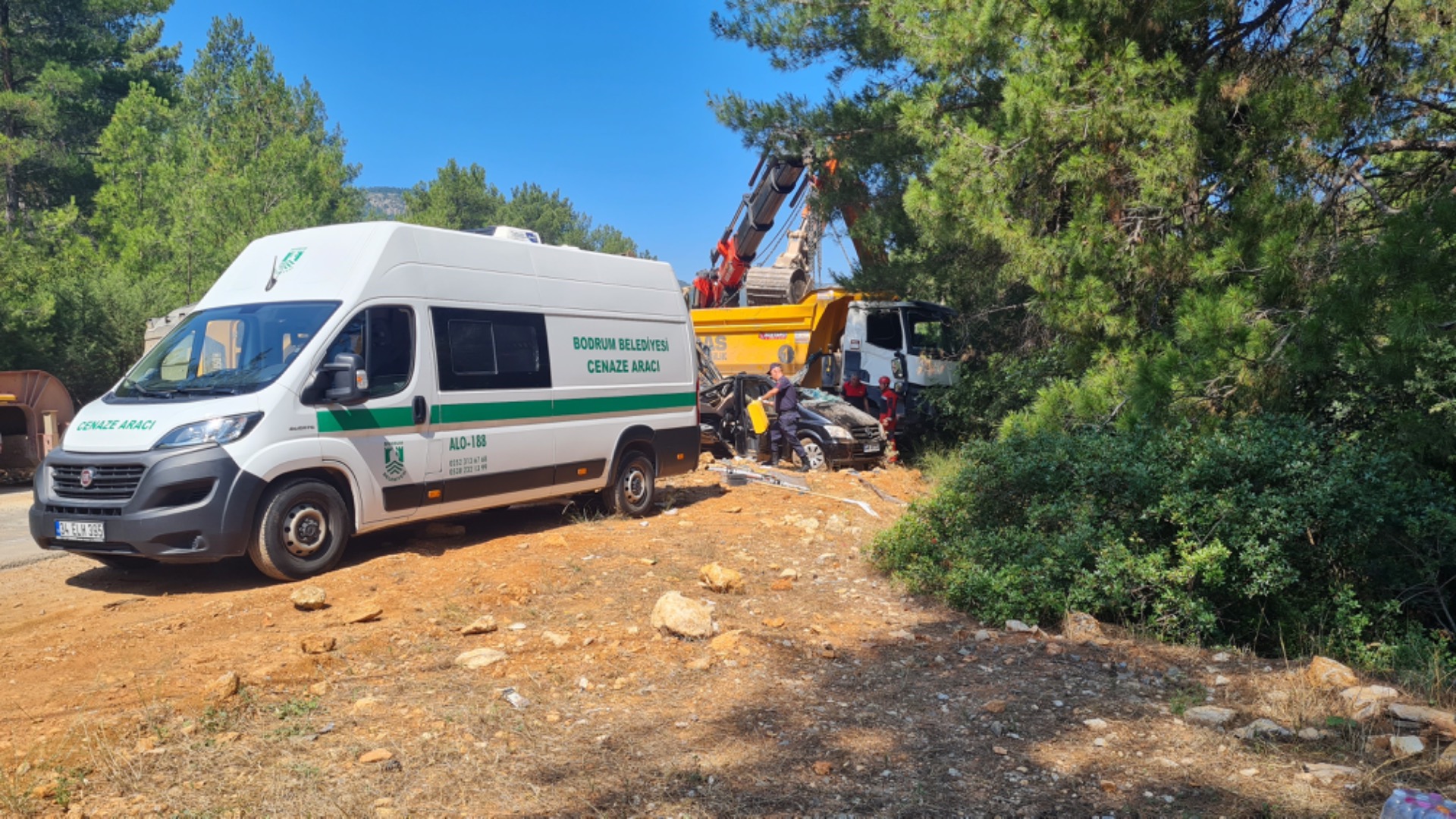 Hafriyat kamyonunun sürücüsü tutuklandı