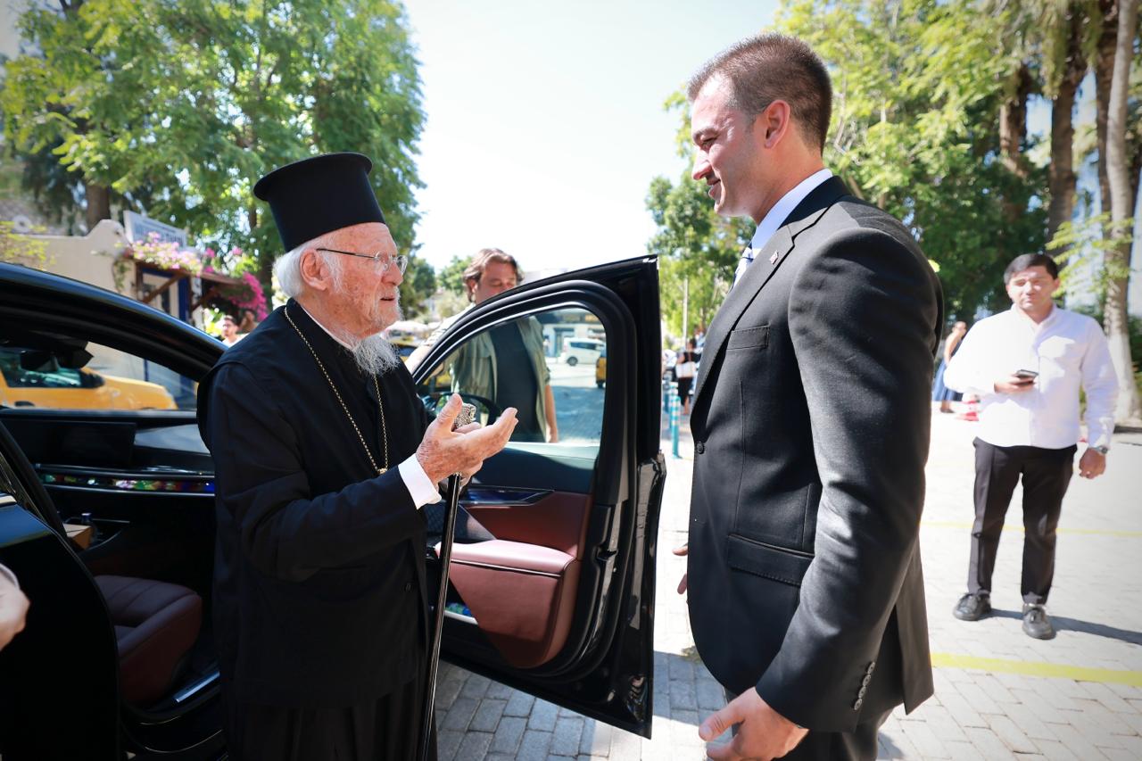 Patrik Bartholomeos’un Bodrum Ziyareti