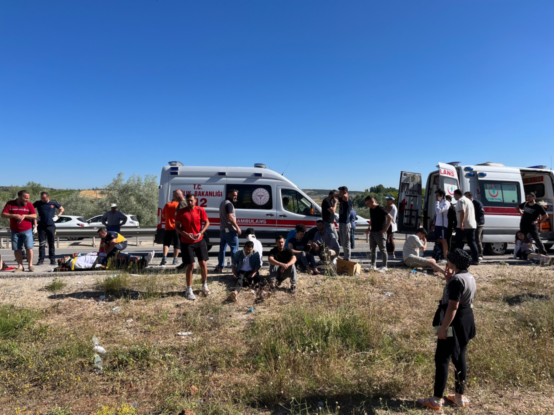 Eskişehir’e giden Bodrum otobüsü yoldan çıktı: 35 yaralı