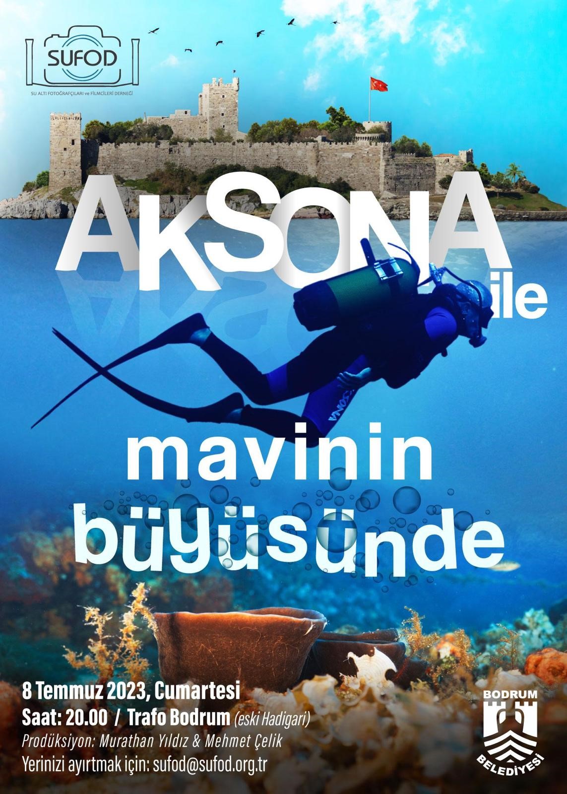 Bodrum'da ‘Aksona ile Mavinin Büyüsünde’ belgeseli