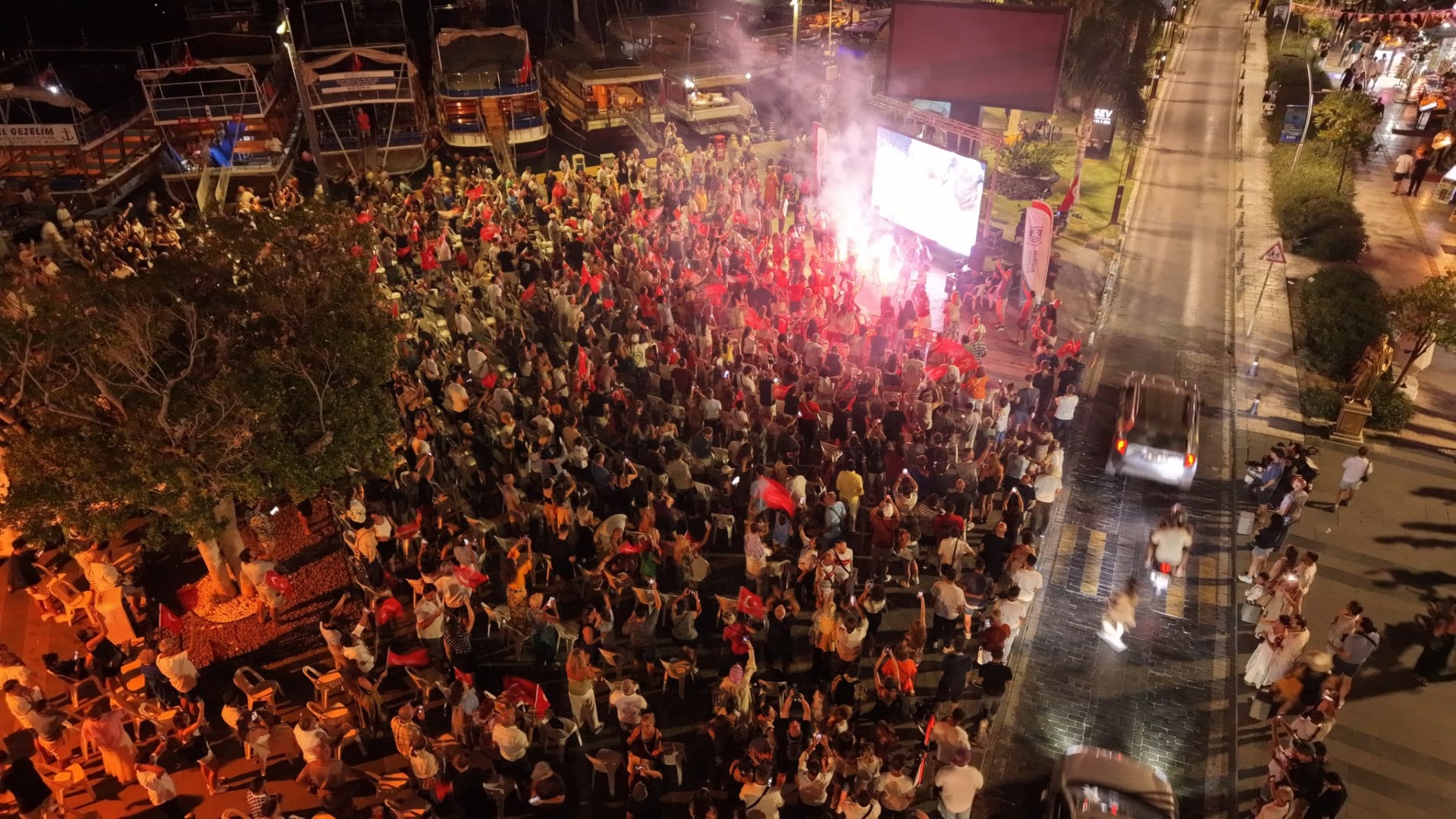 Filenin Sultanları Avrupa Şampiyonu! Zafer Coşkusu Bodrum Meydanlarında Yaşandı