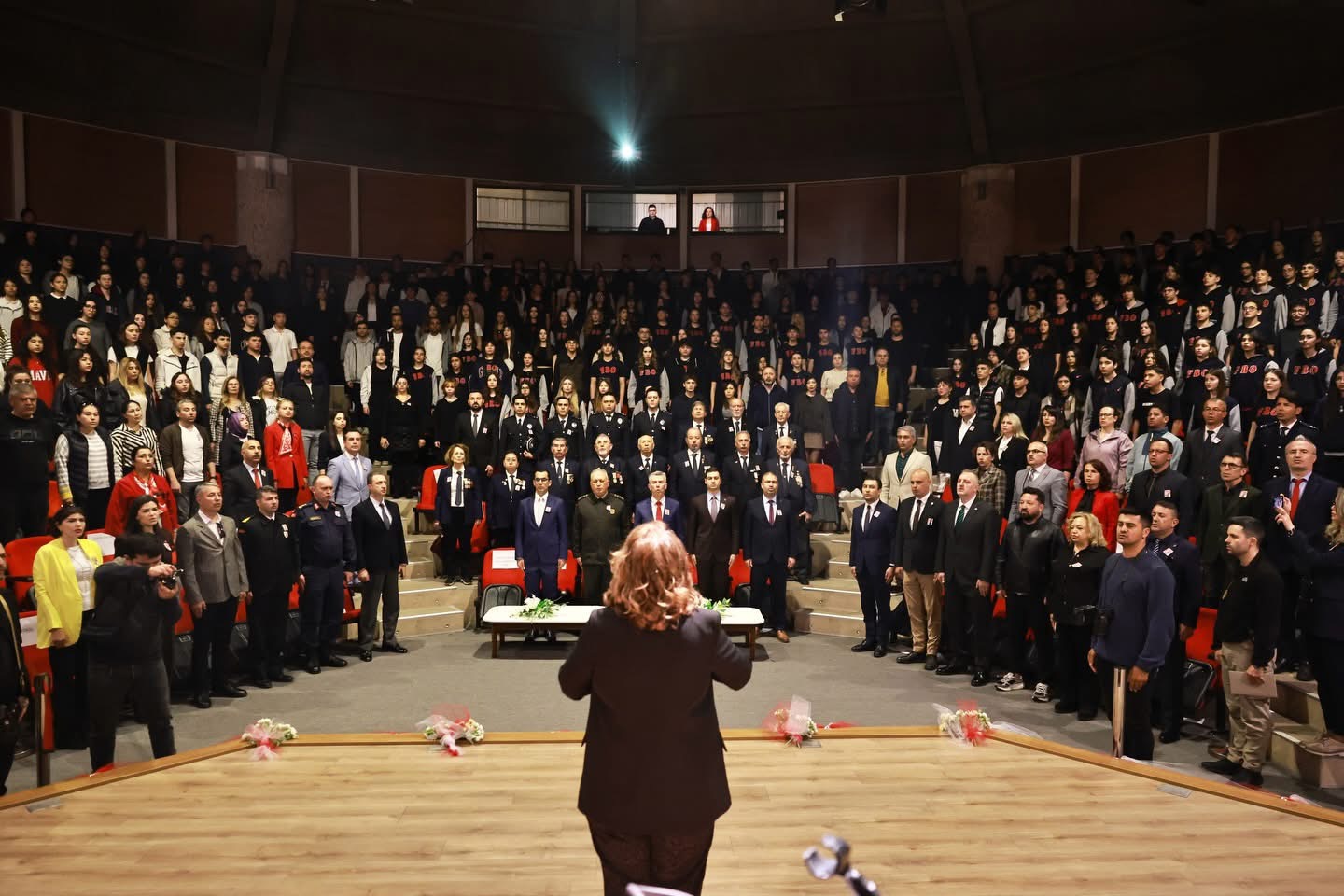 Bodrum'da 12 Mart İstiklal Marşı'nın kabulü töreni yapıldı