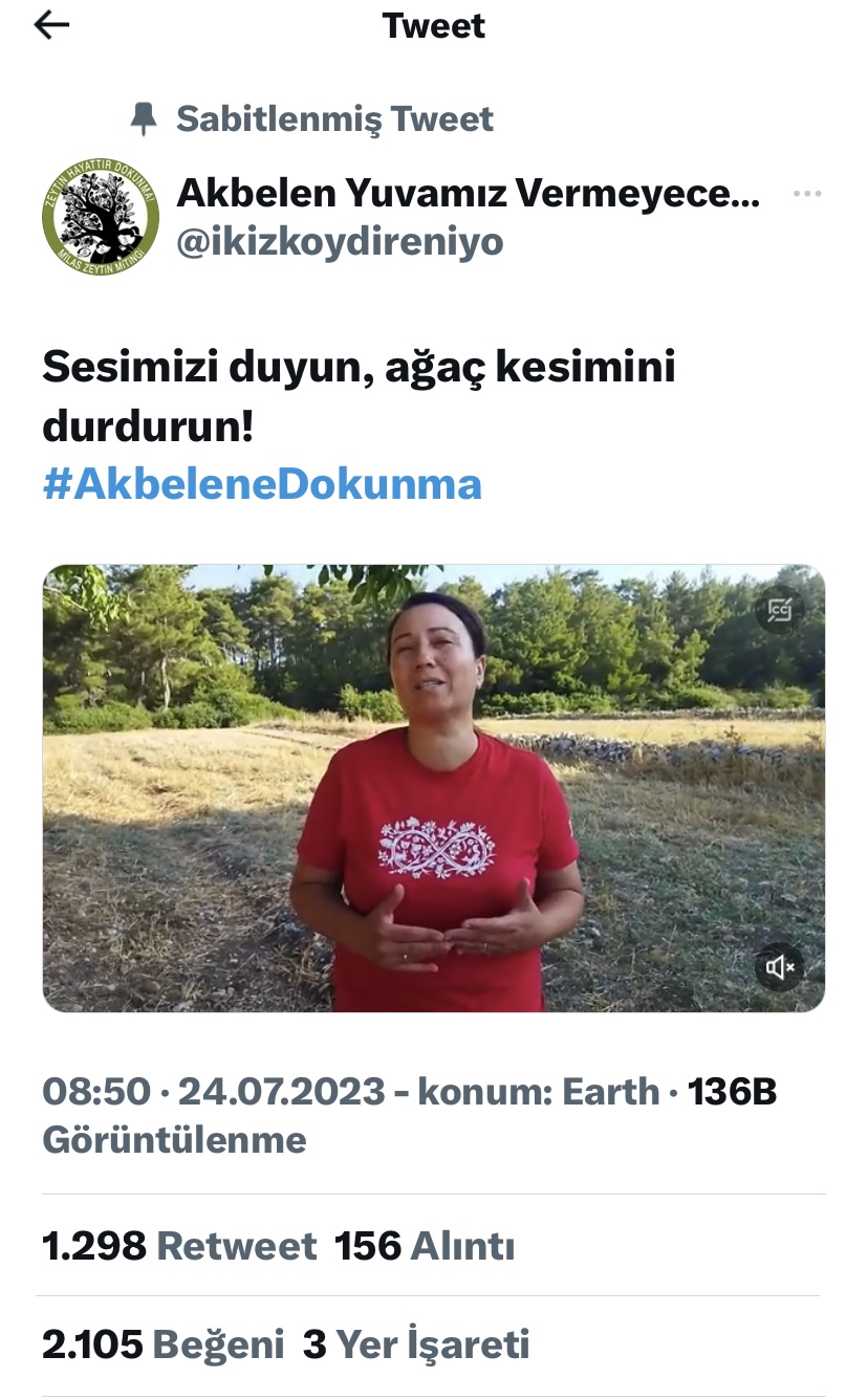 Akbelen’de ağaç katliamı! İMDAT SESLERİ! 