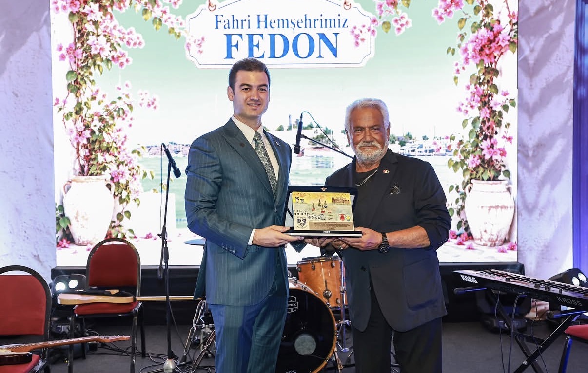 Adı Bodrum ile özdeşleşen Fedon’a Turizm Elçiliği Beratı Verildi