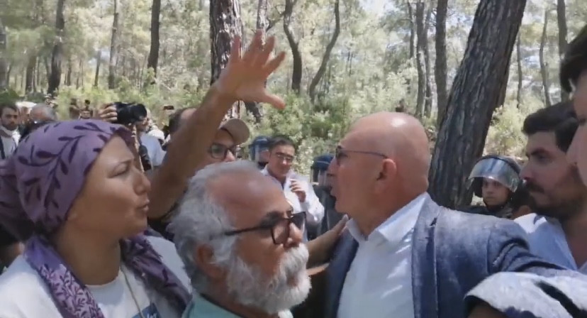 Chp Mv. Tanal’dan kesime direnen köylüye: “AKP’nin provokatörüsün, sizin yüzünüzden seçimi kaybettik!”