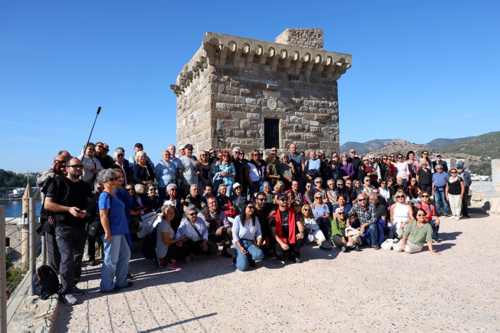Kültür ve Doğa Yürüyüşleri Bodrum Kalesi’nde devam etti