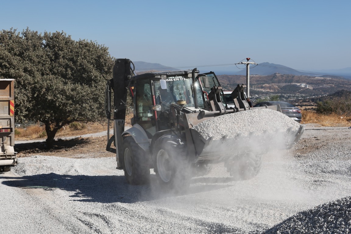 Bodrum’da Sathi Kaplama Çalışmaları Sürüyor