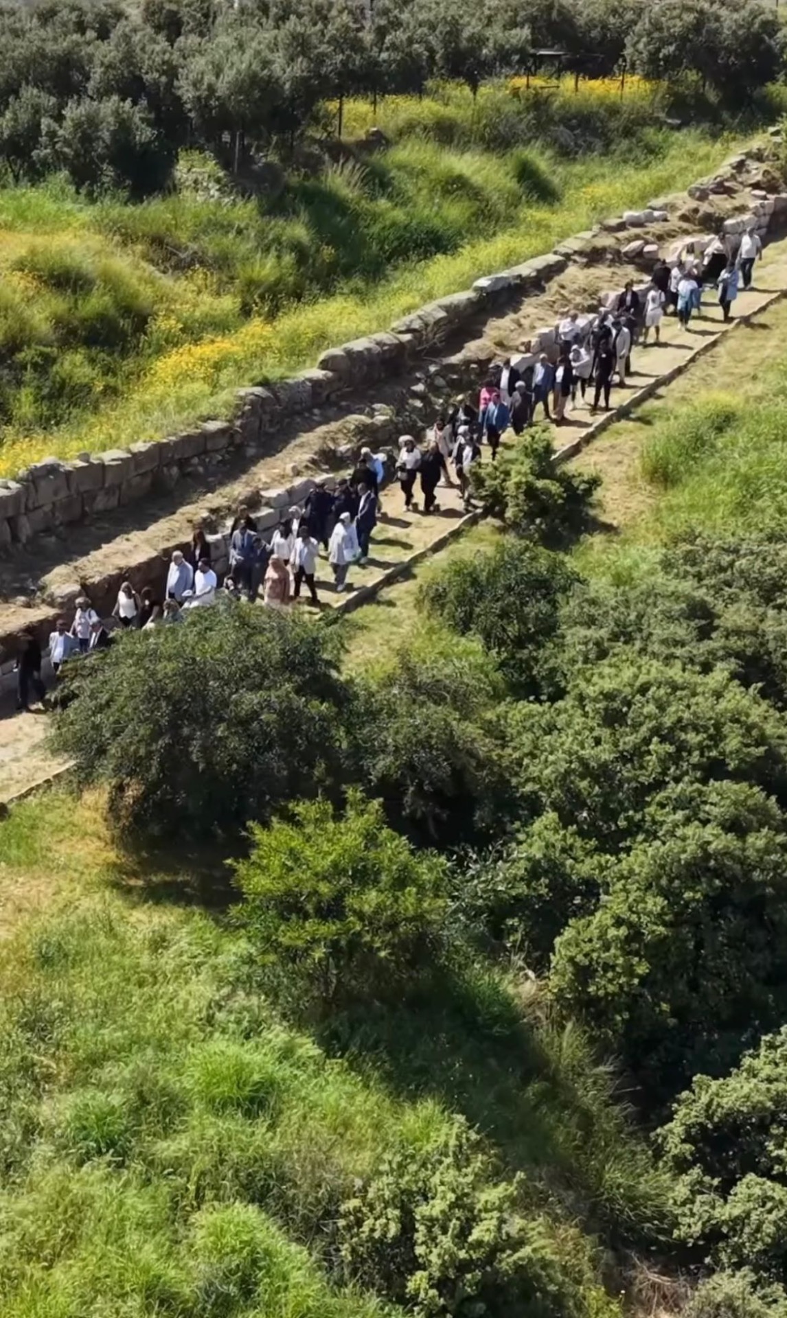 Akademia Vakfı’nın gün yüzüne çıkardığı Halikarnassos Surları’nda Turizm Haftası kutlandı 