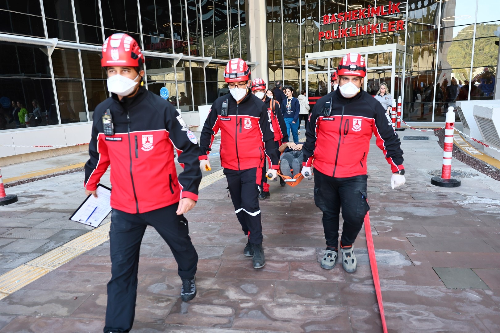 BAK’tan Hastanede Deprem, Yangın ve Tahliye Tatbikatı