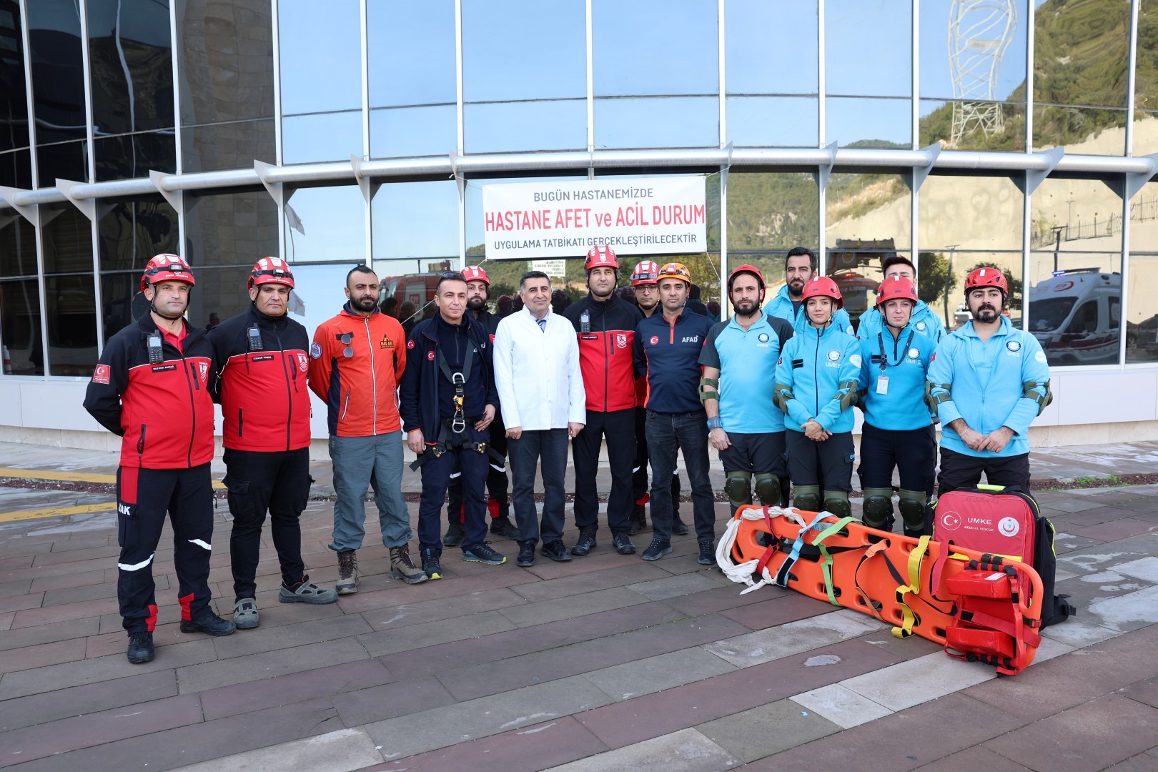 BAK’tan Hastanede Deprem, Yangın ve Tahliye Tatbikatı