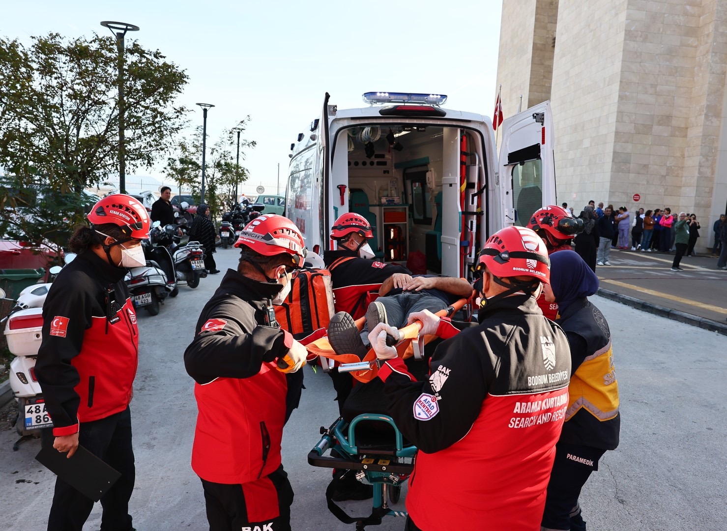 BAK’tan Hastanede Deprem, Yangın ve Tahliye Tatbikatı