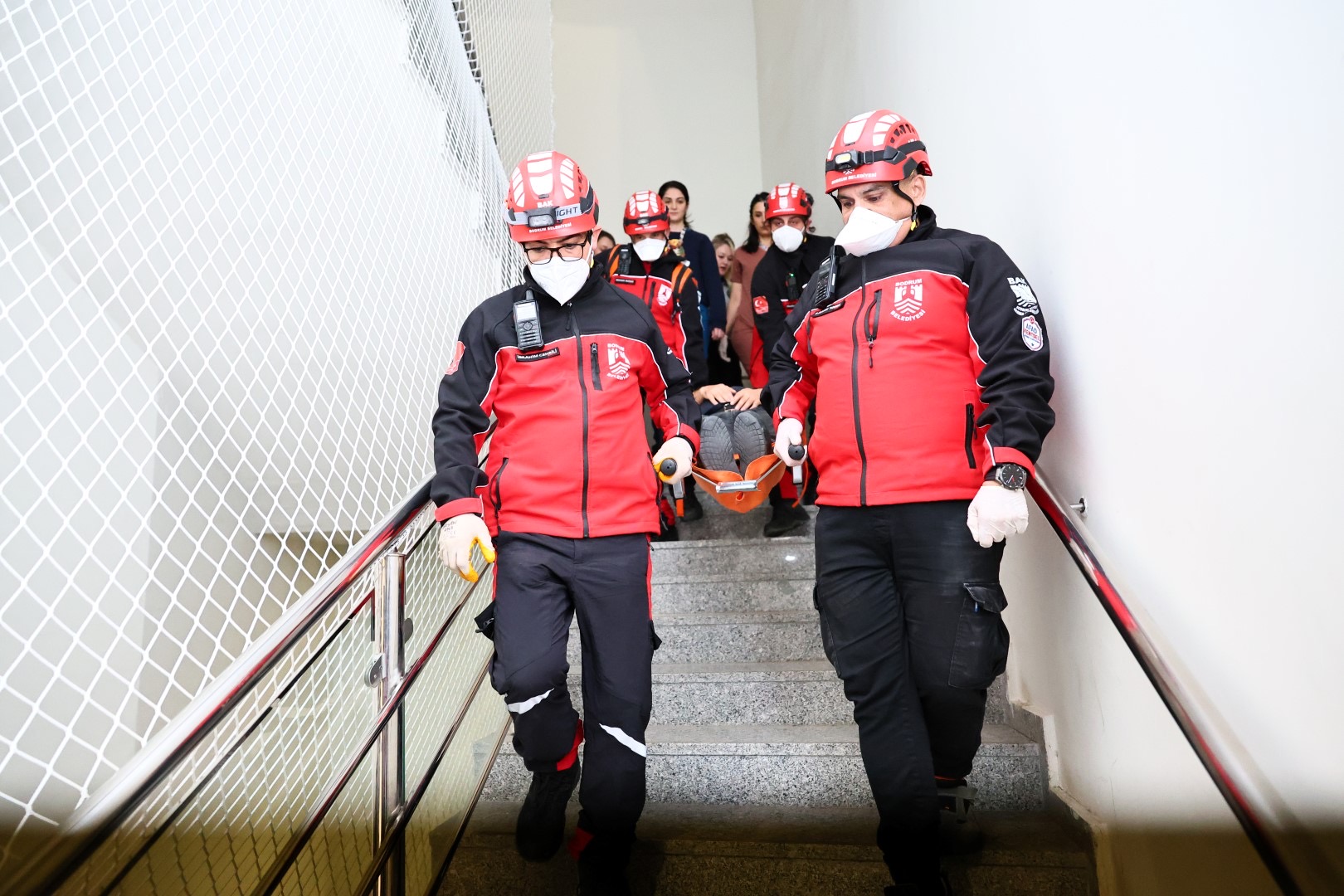 BAK’tan Hastanede Deprem, Yangın ve Tahliye Tatbikatı