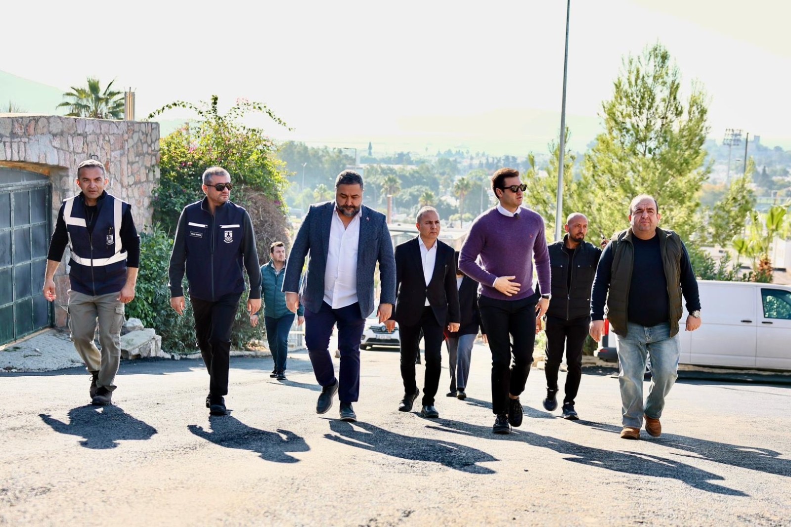 Bodrum Belediyesinden Üstyapı Çalışmaları