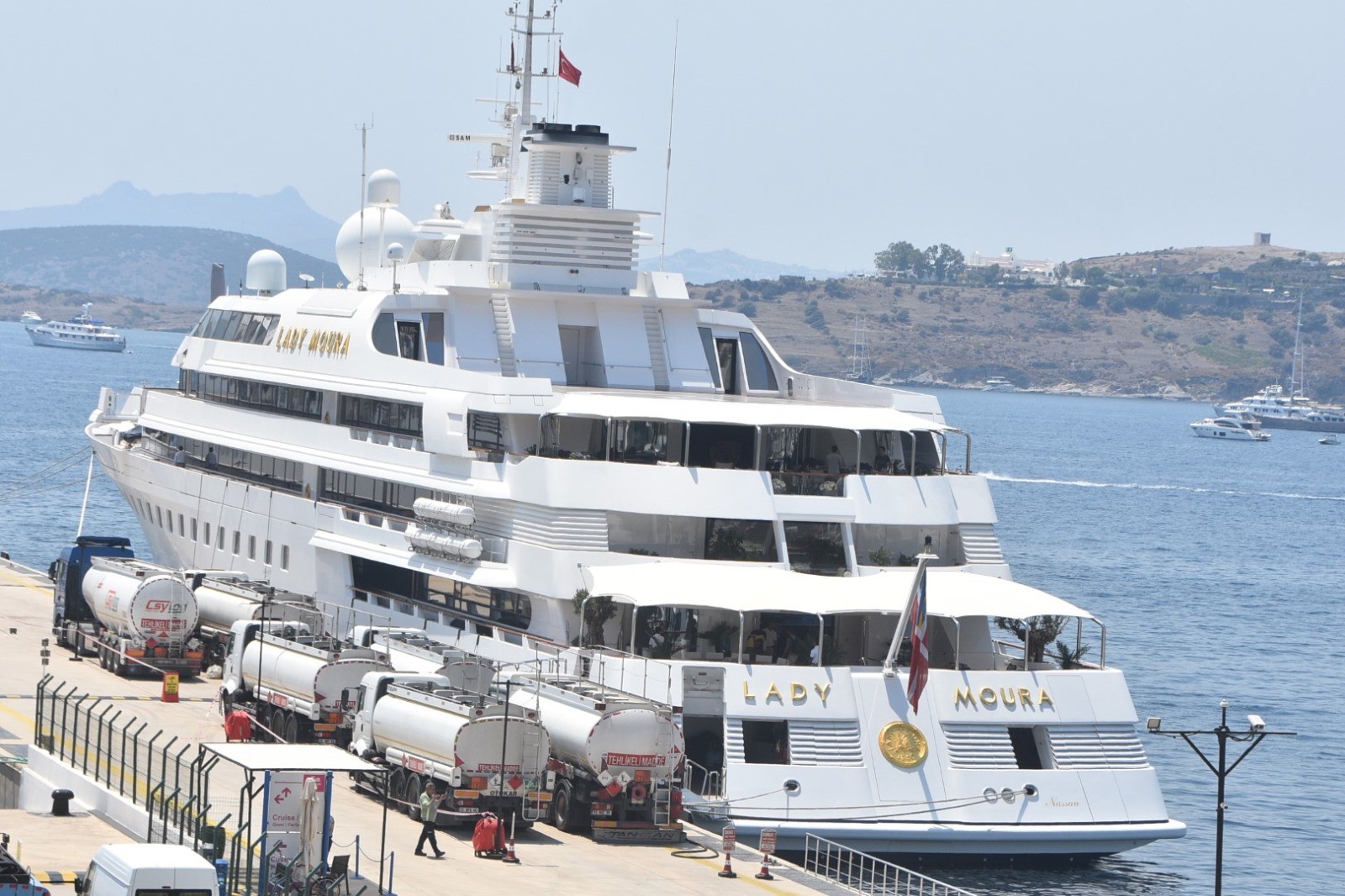 Meksikalı iş adamı Pliego’nun yatı Bodrum'da 