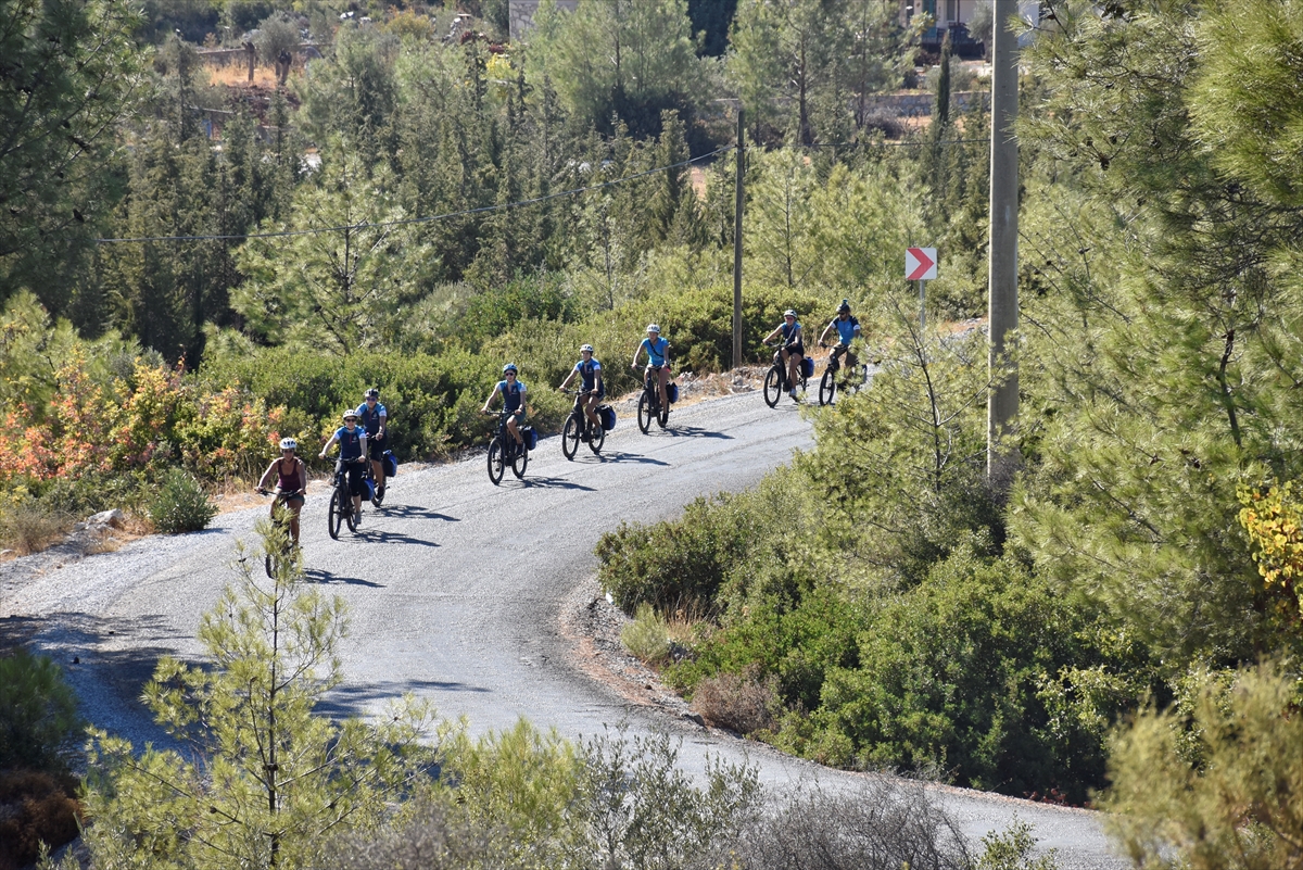 Muğla'nın bisiklet rotaları yabancı turizm acentelerine tanıtıldı