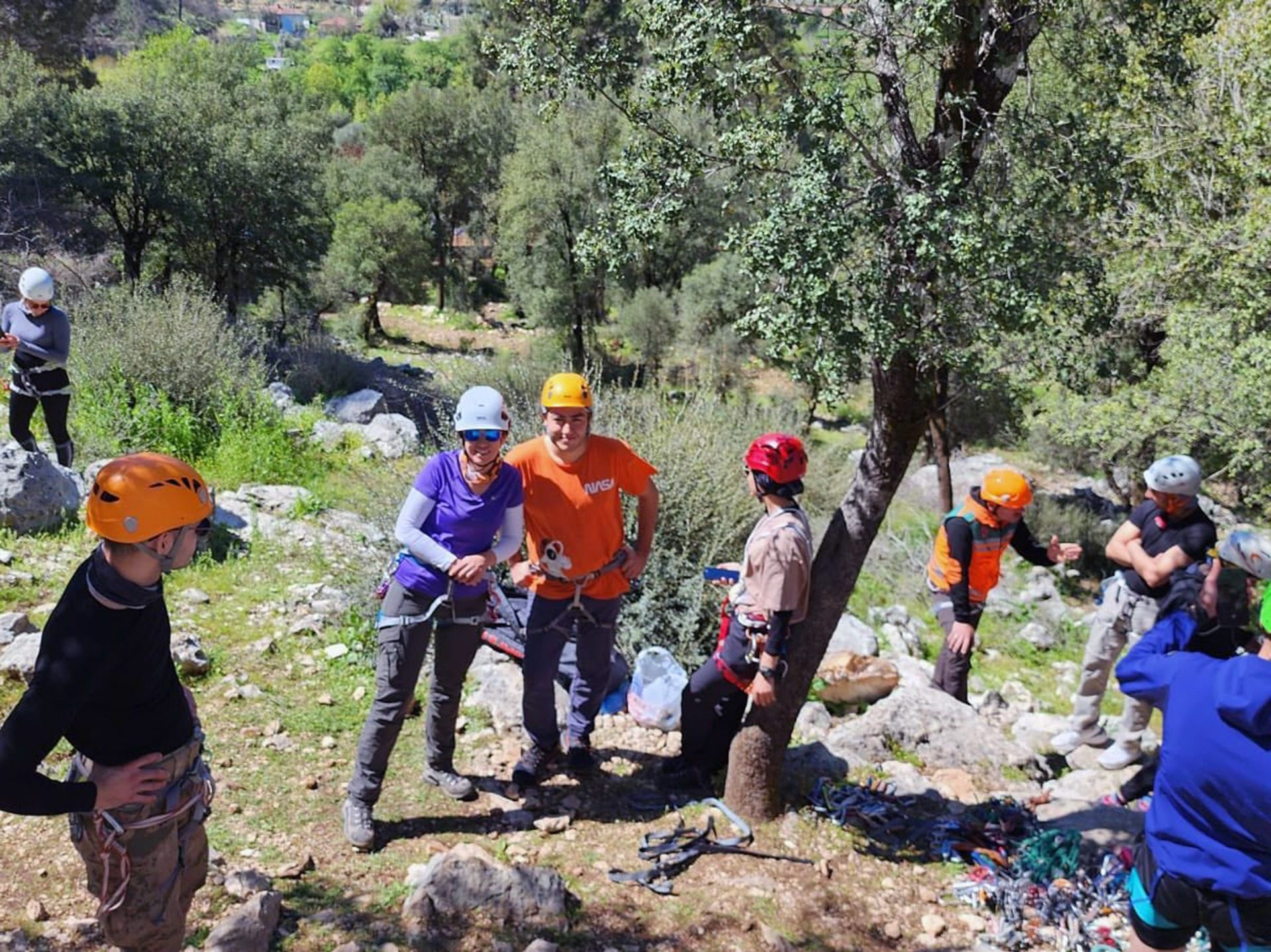 Muğlalı dağcılar yaz dağcılık temel eğitimi kampına katıldı