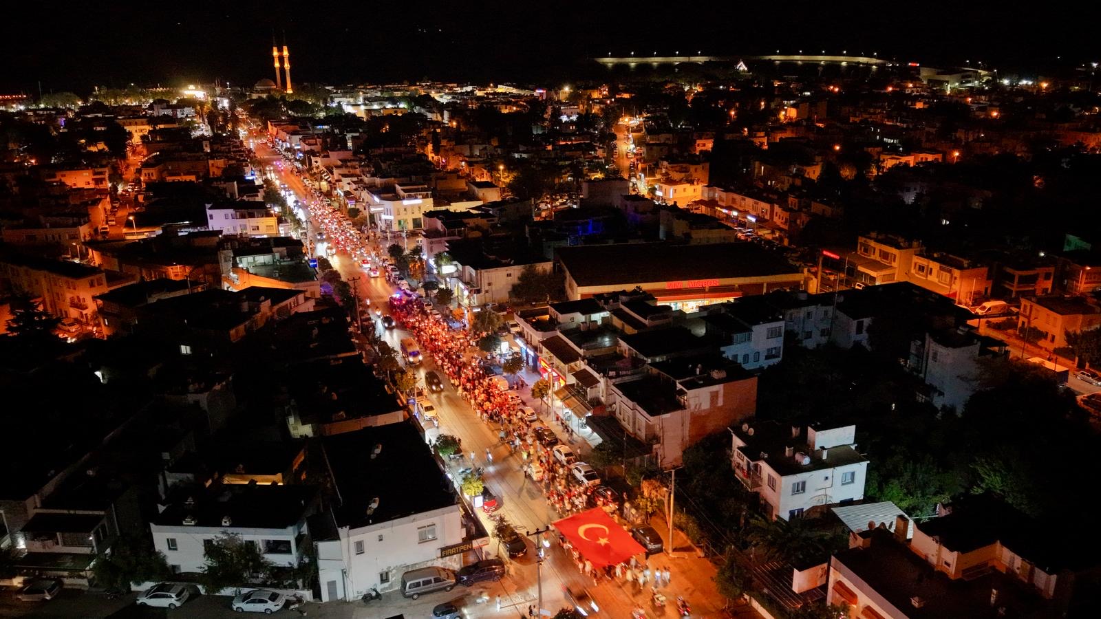 Bodrum’da 30 Ağustos Zafer Bayramı Coşkuyla Kutlandı