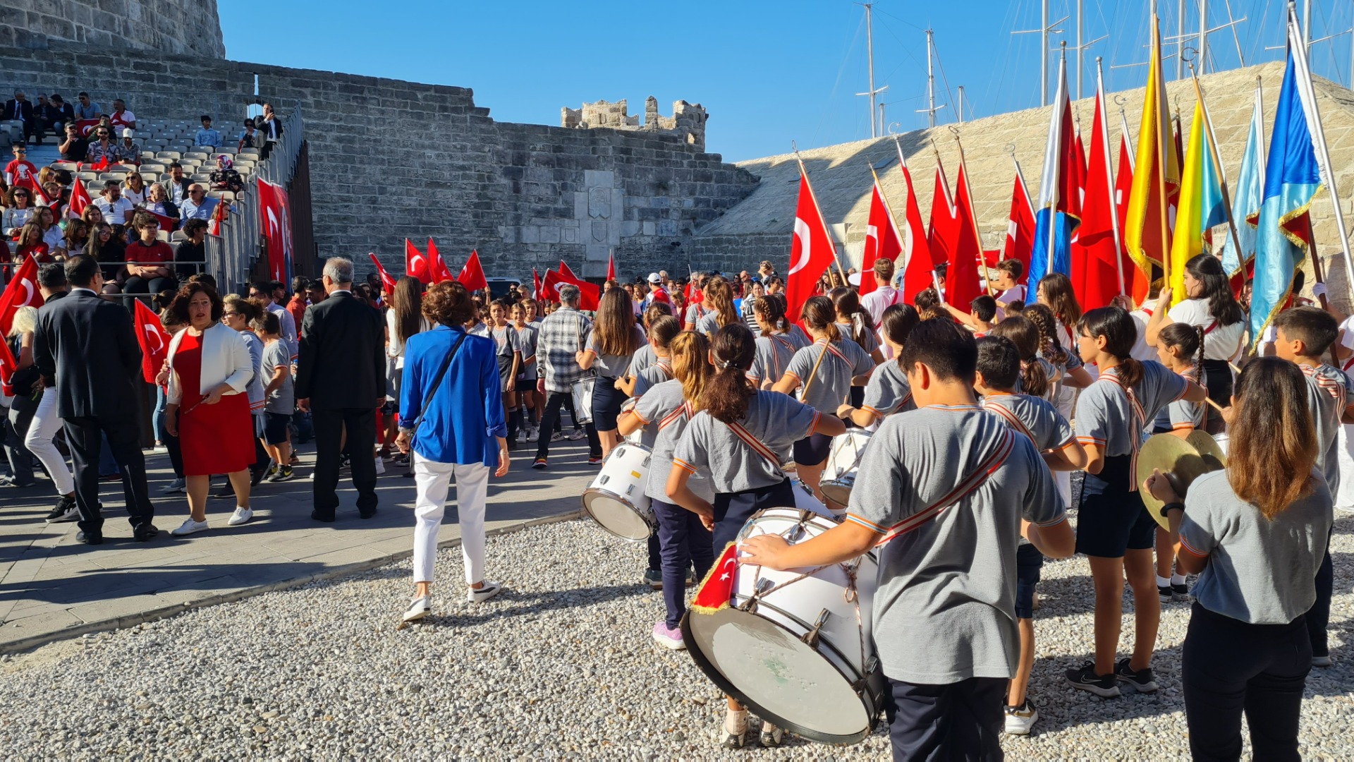 Bodrum’da Cumhuriyet Bayramı coşkusu