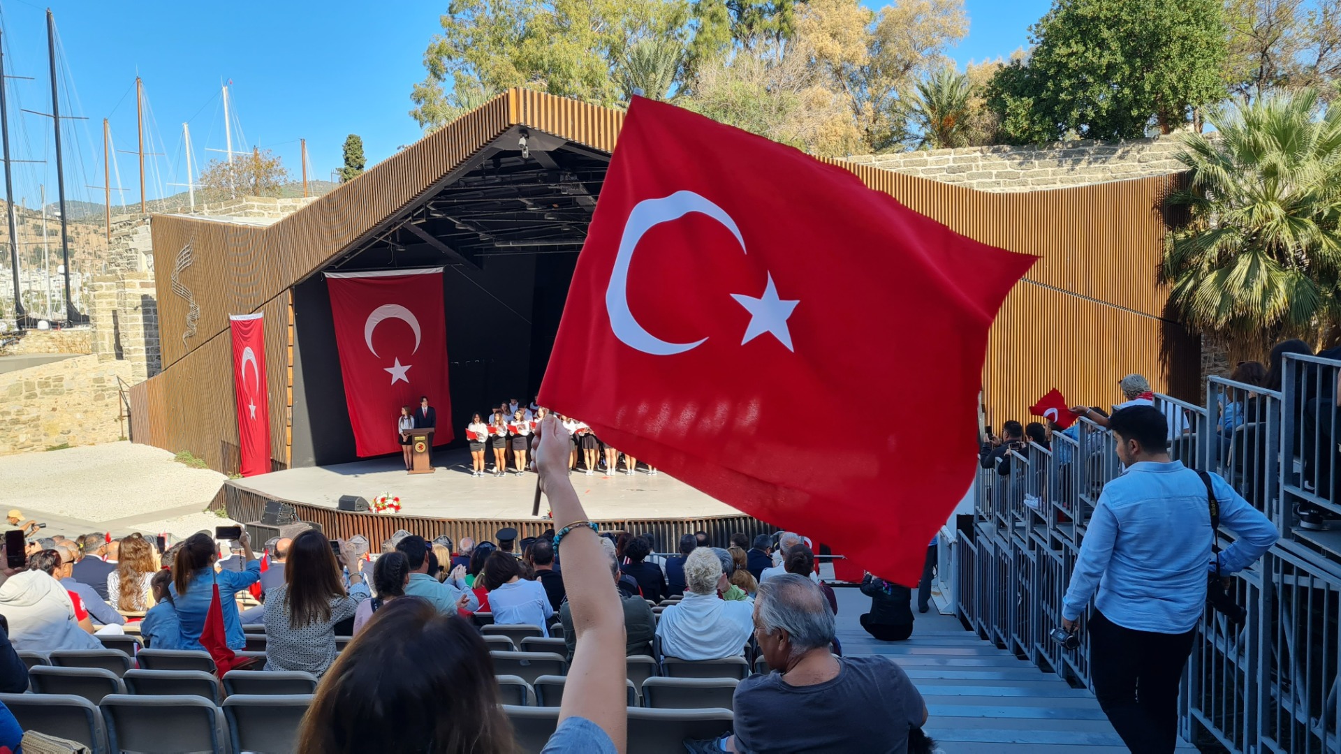 Bodrum’da Cumhuriyet Bayramı coşkusu