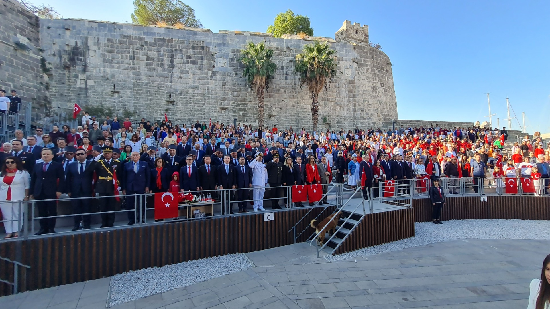 Bodrum’da Cumhuriyet Bayramı coşkusu