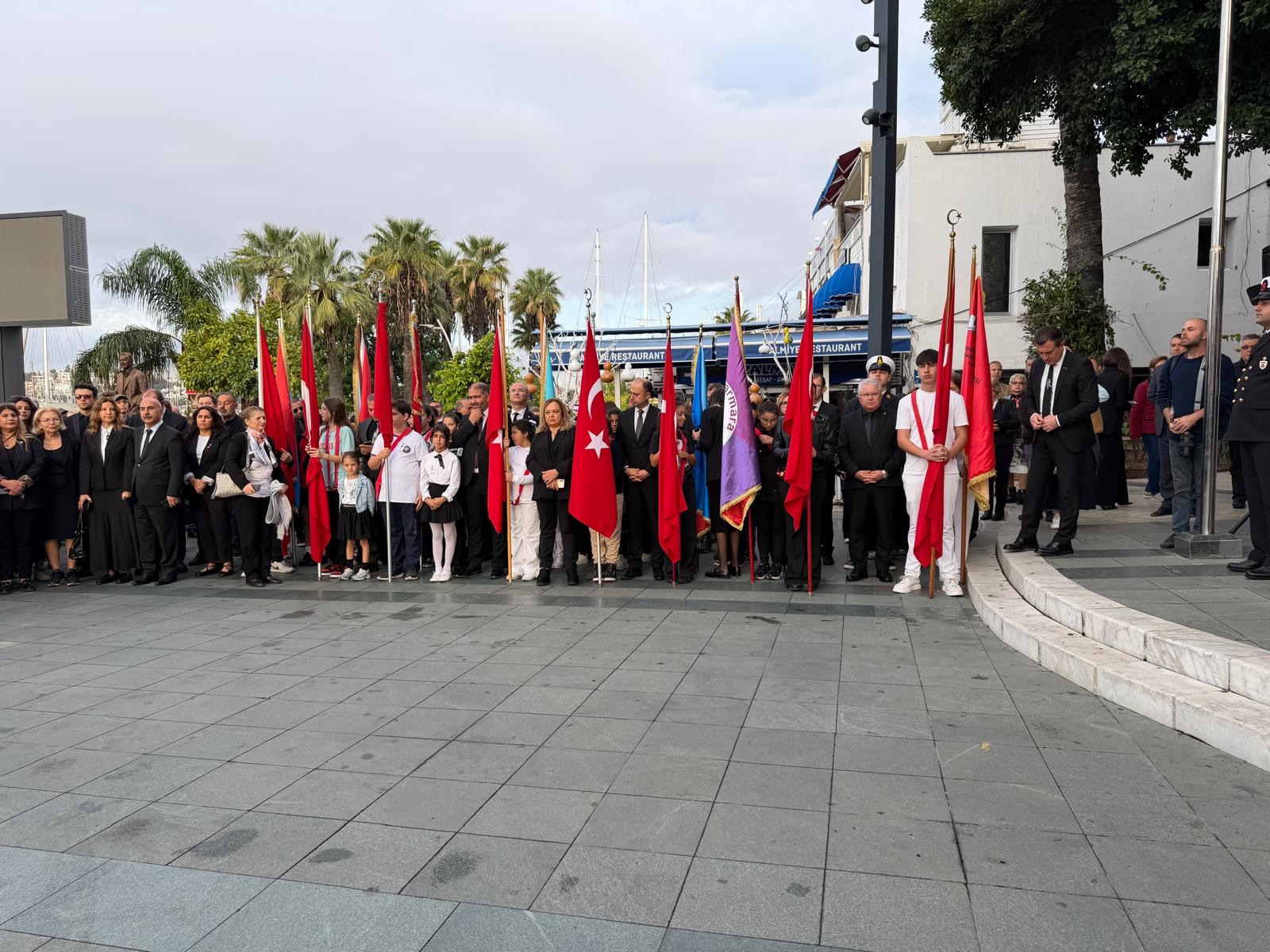 Bodrum’da 10 Kasım Anma Programı Gerçekleştirildi