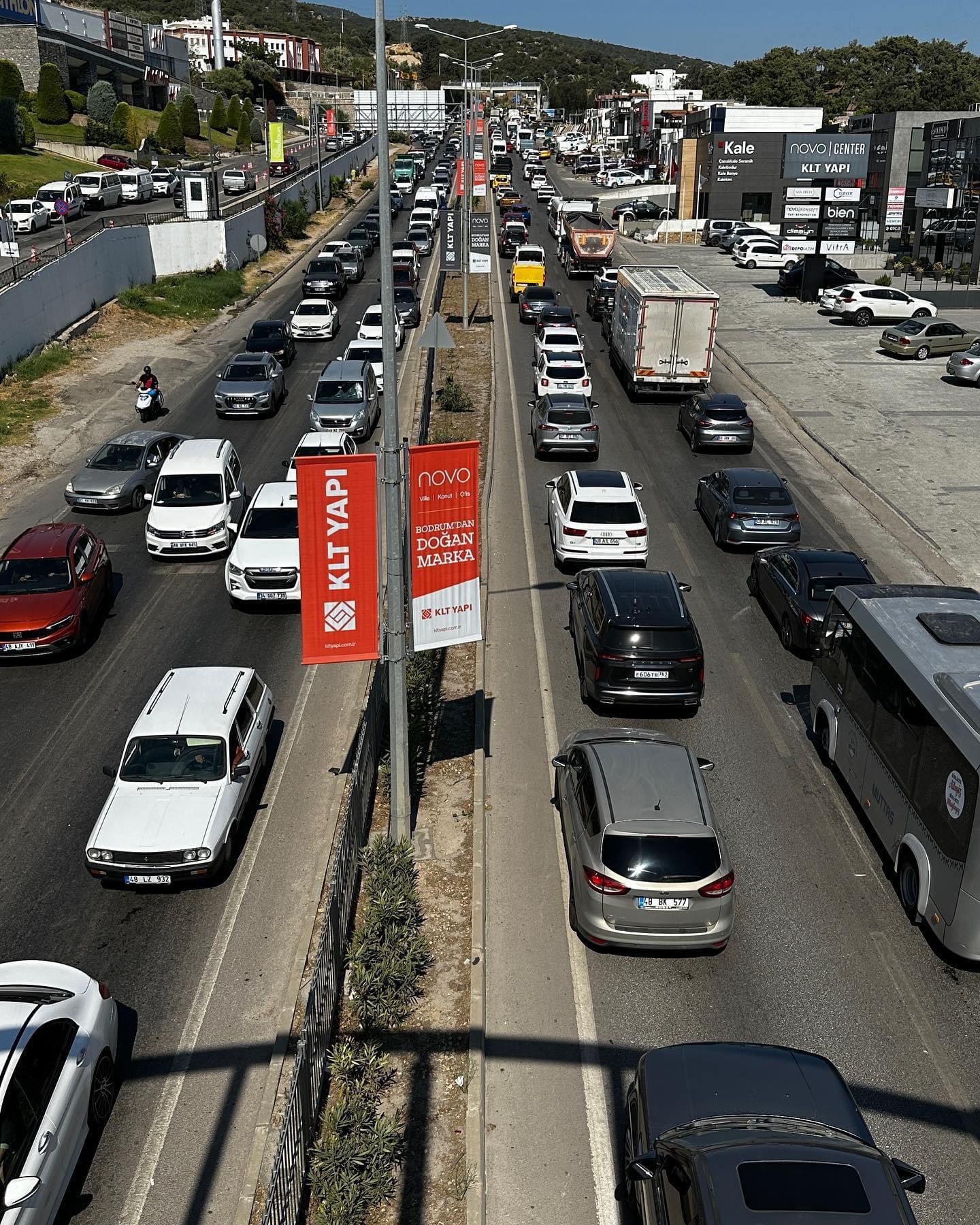 ‘Bodrum’da trafik kaosu’ Duyan var mı???