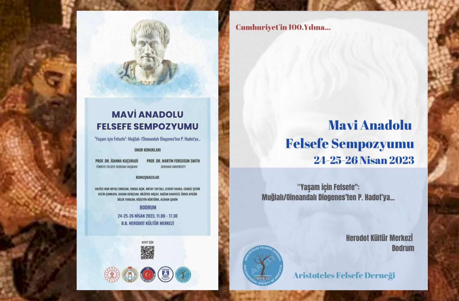 'Mavi Anadolu Felsefe Sempozyumu' 24 Nisan'da Bodrum'da başlıyor