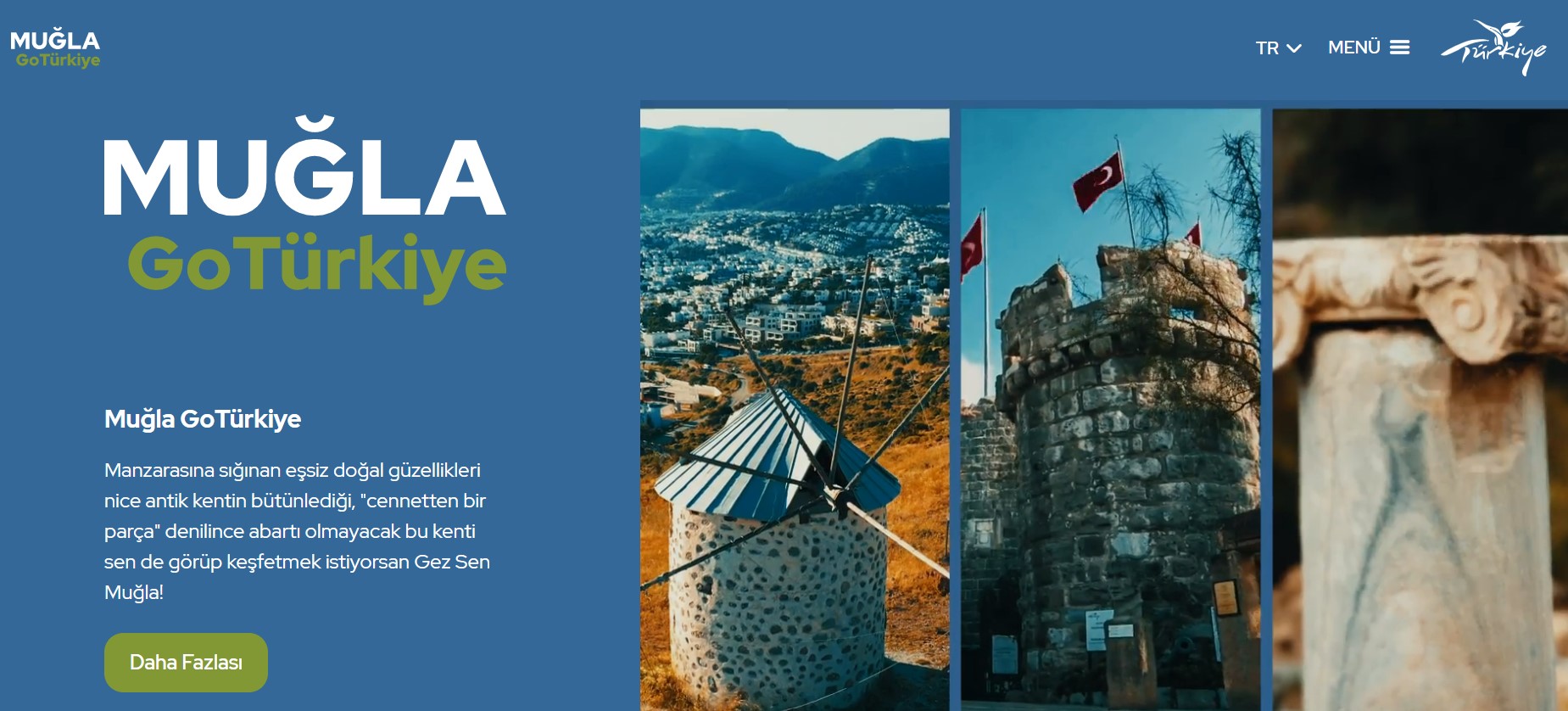 Türkiye’nin resmi gezi rehberinde ‘Go Muğla’ yayında