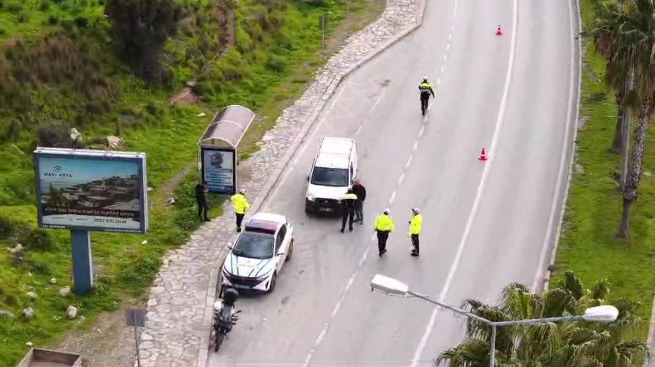 Bodrum’da ışık ihlali drone ile tespit edildi