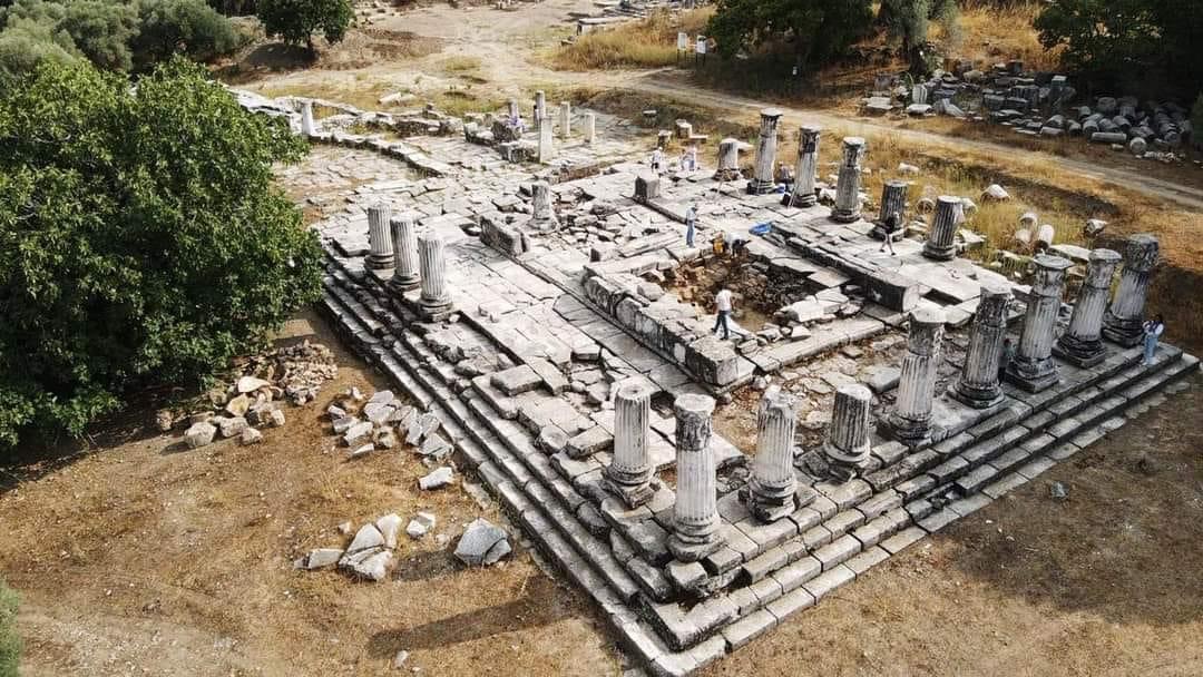 2100 yıllık Lagina Hekate Tapınağı gün yüzüne çıkıyor 