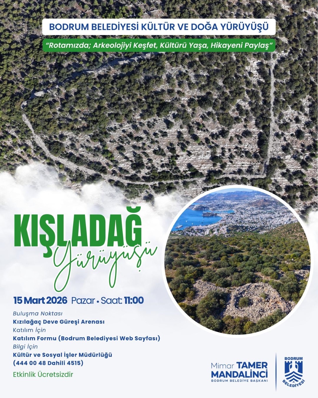 Kültür ve Doğa Yürüyüşlerinin Yeni Rotası: Kışladağ