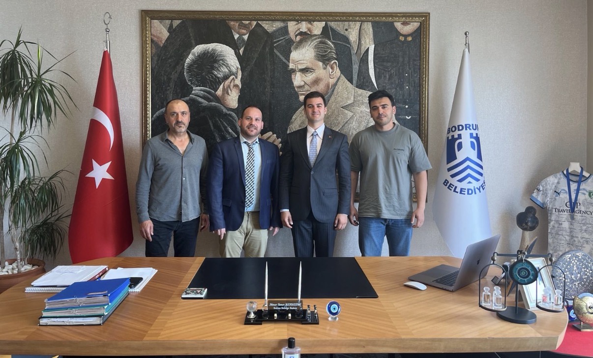 Kalimnoslu Martinos Maritime Acentası’ndan Bodrum Belediyesi’ne Ziyaret