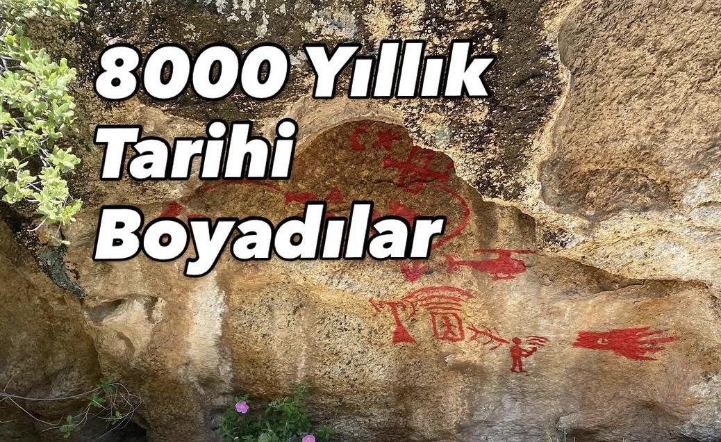 Latmos’ta 8 Bin Yıllık Kaya Resimleri Tahrip Edildi