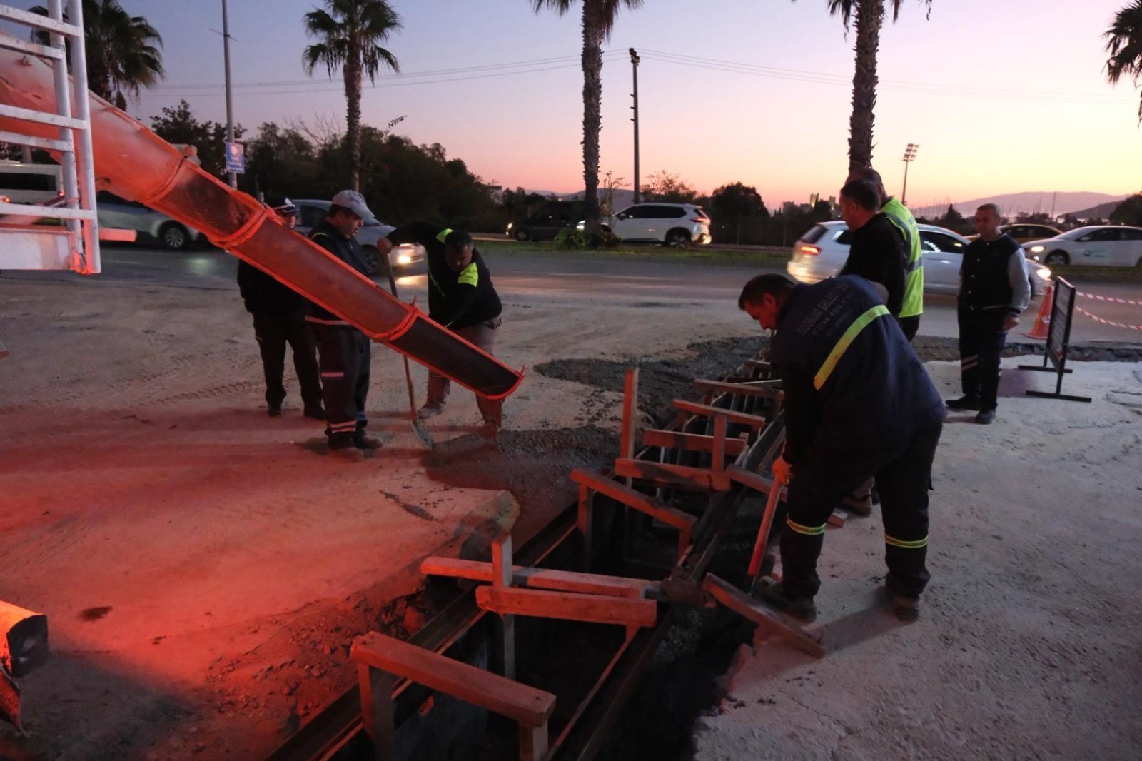 Bodrum Belediyesinden Üstyapı Çalışmaları