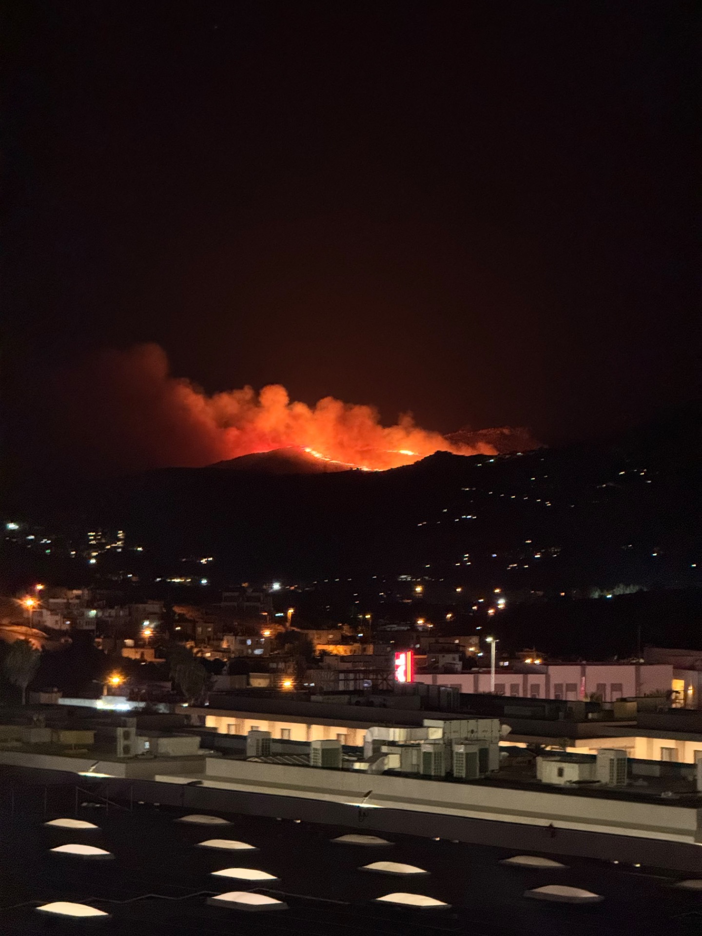 Bodrum Bağla’da Yangın İhbarı